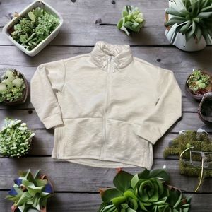 Fabletics textured hooded jacket Large